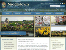Tablet Screenshot of cityofmiddletown.com